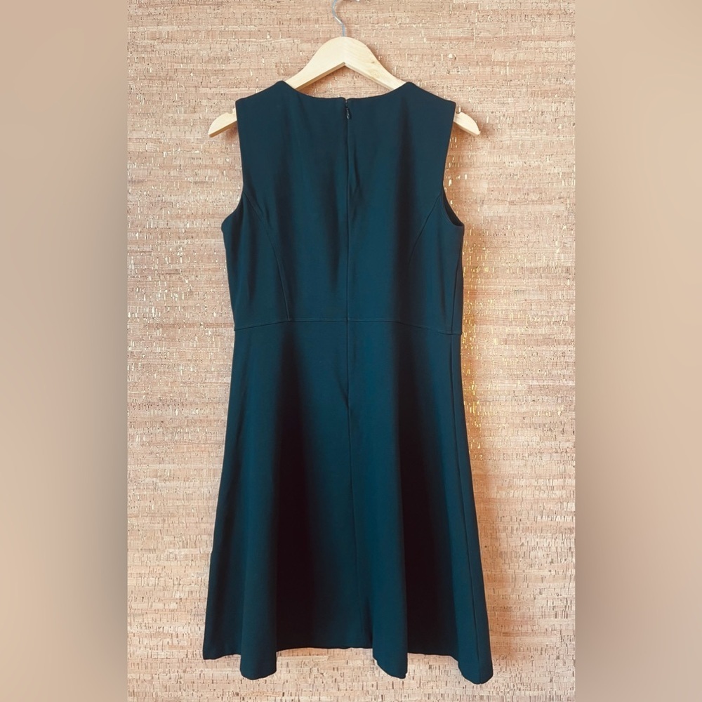 Talbots Petite Black Sleeveless A-Line Dress Size 12P Classic Work/Casual - Picture 2 of 8